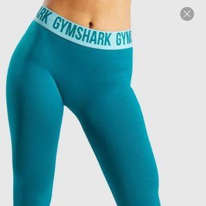 Gymshark Teal Seamless Fit Leggings